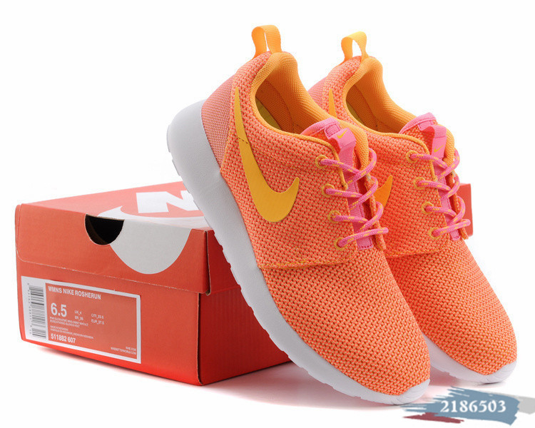 basket nike orange fluo femme